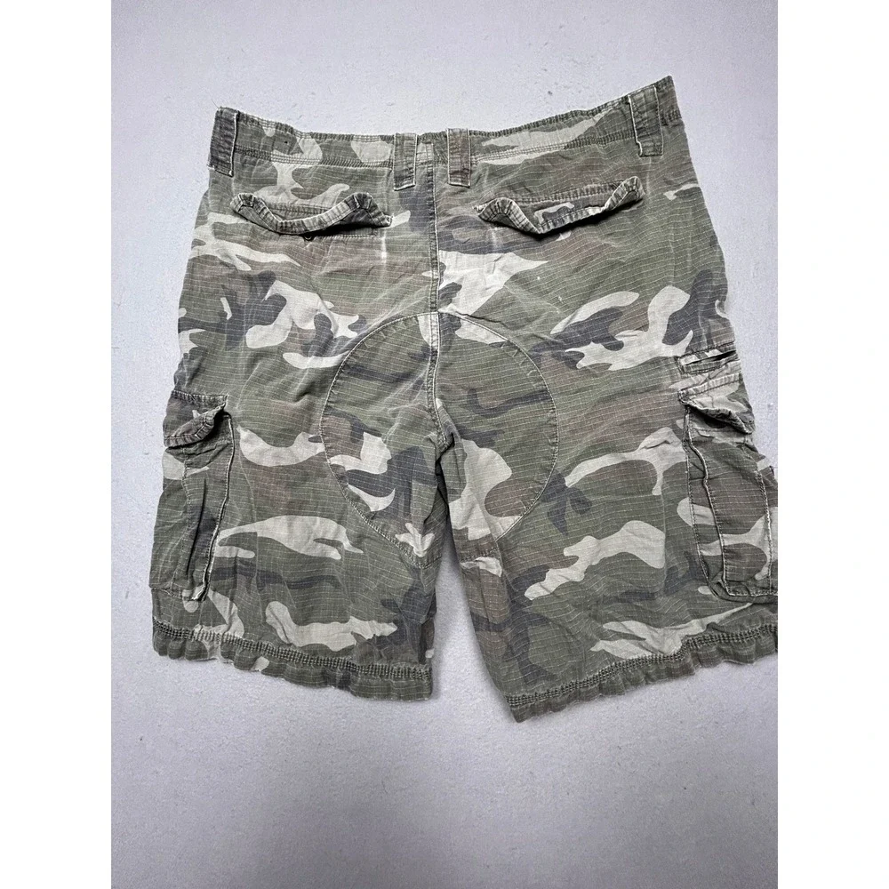CSG Cargo Shorts Ripstop Camouflage Green 38 Mens